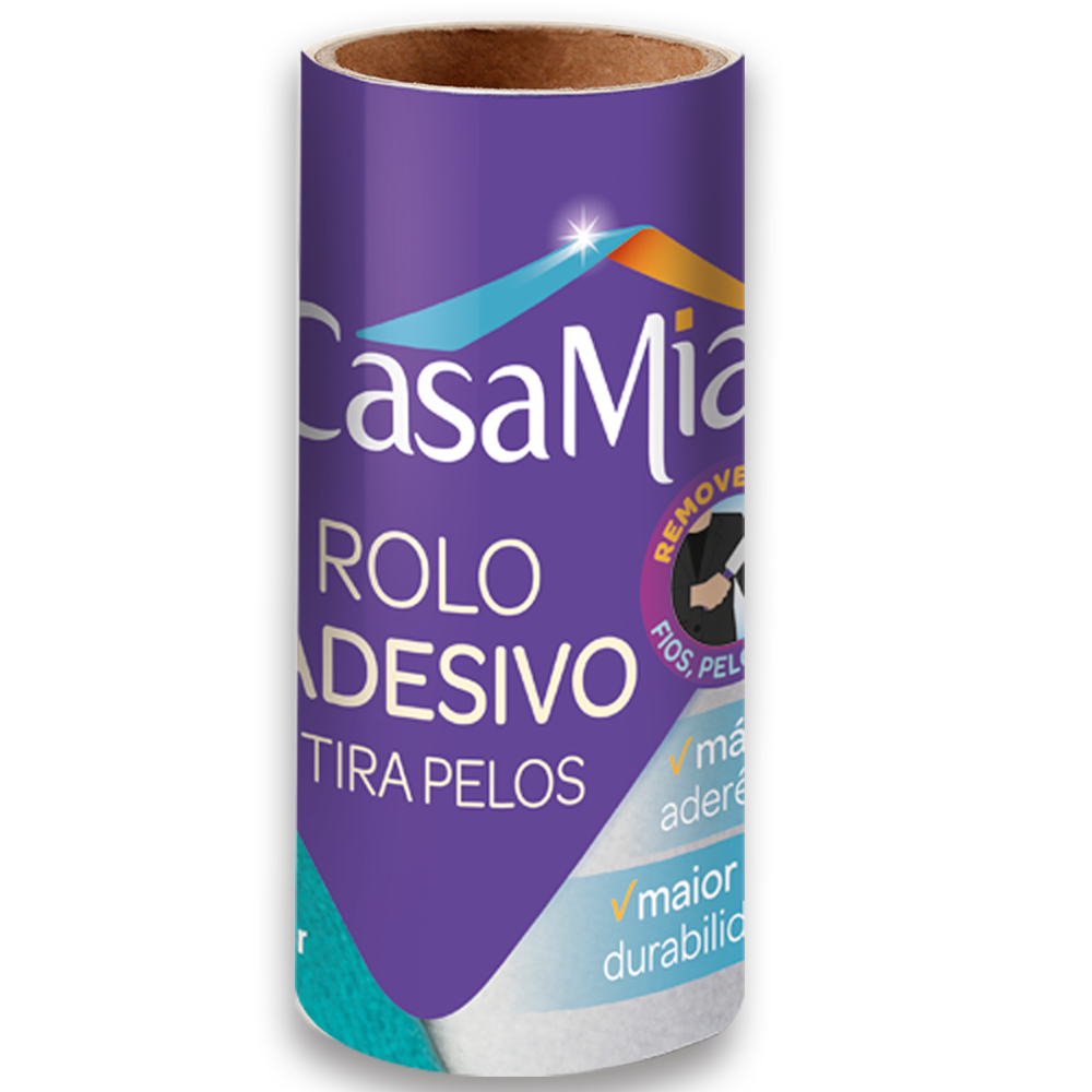 REFIL ROLO ADESIVO TIRA PELOS