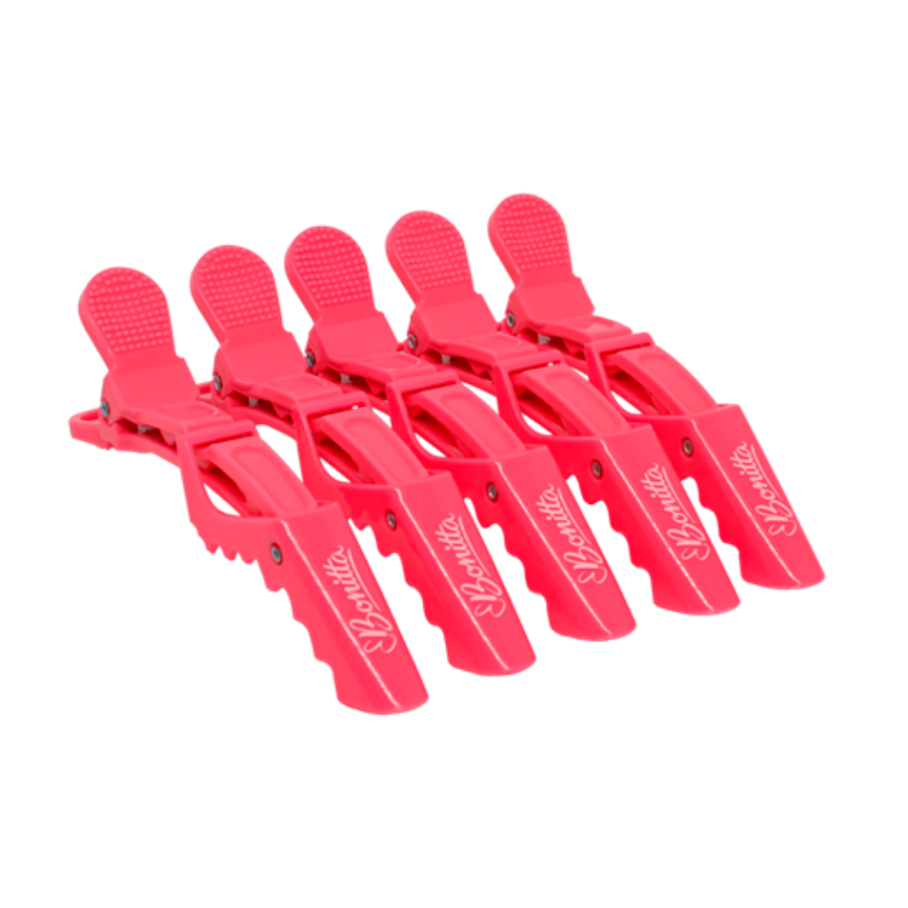 CLIPS CROCODILO ANTIDESLIZANTE ROSA